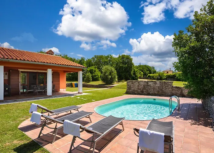 Pool House In Greenery - Happy Appartement Labin (Istria)